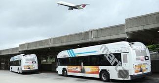 MARTA Bus line at Atlanta Airport